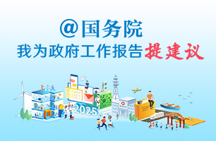 @國務(wù)院我為政府工作報告提建議